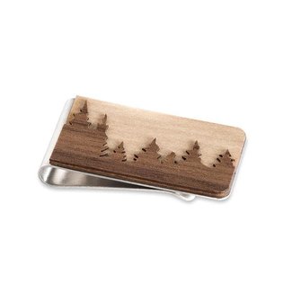 TREELINE AND TIDE MONEY CLIP - FOREST