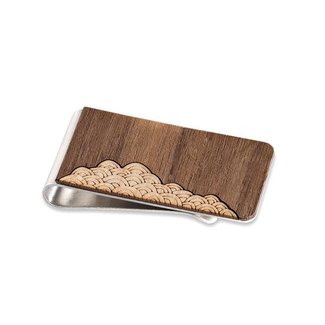 Treeline & Tide Waves Money Clip