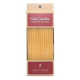 Honey Candles Natural Gala Beeswax Candles