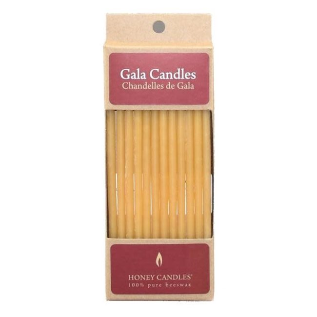 GALA BEESWAX CANDLES - NATURAL