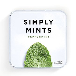 Simply Gum PEPPERMINT MINTS