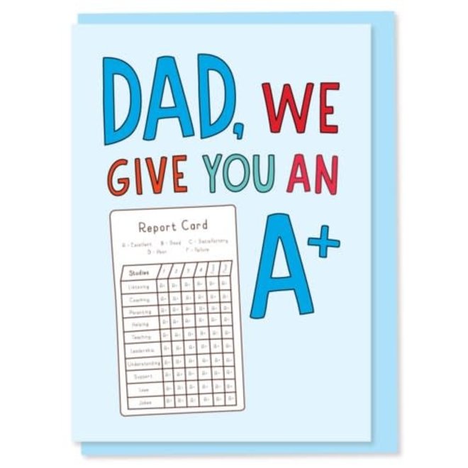A+ DAD CARD