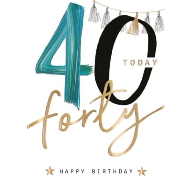 40 TODAY CARD