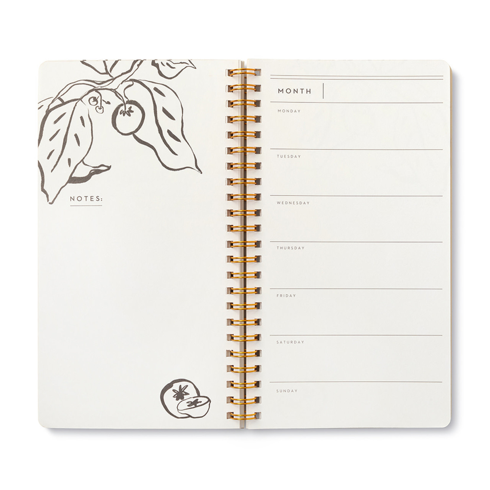 COMPENDIUM WEEKLY PLANNER - EACH DAY COMES BEARING ITS OWN GIFTS