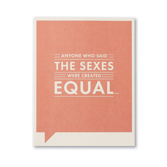 Compendium The Sexes - Birthday Card