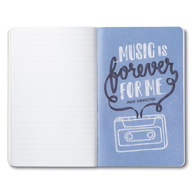 WRITE NOW JOURNAL - LET YOUR MUSIC PLAY