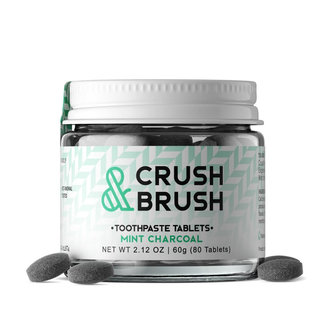 Nelson Naturals CRUSH & BRUSH - MINT CHARCOAL