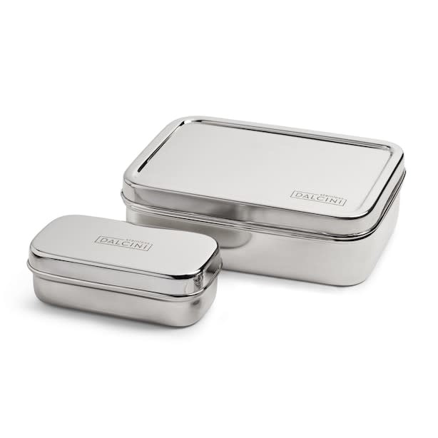 Dalcini Stainless Stainless Steel Bistro Lunch Box