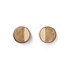 Treeline & Tide Gold Round Studs