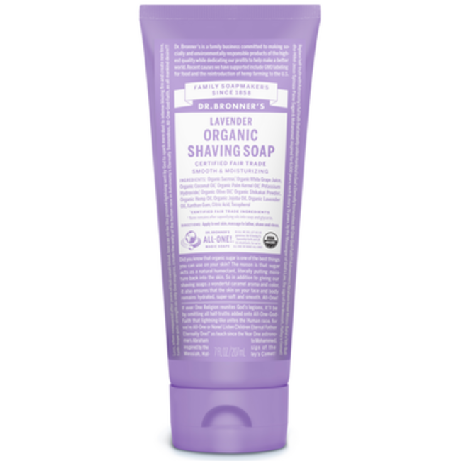ORGANIC SHAVING SOAP - LAVENDER