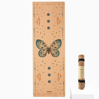 Scoria Butterfly Cork Yoga Mat