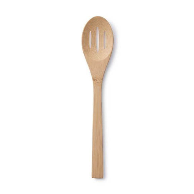 BAMBOO GIVE IT A REST SLOTTED SPOON