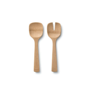 Bambu BAMBOO SHORT SALAD SERVERS