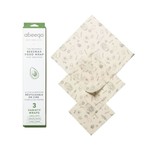 ABEEGO REUSABLE BEESWAX FOOD WRAPS - VARIETY PACK