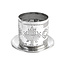 Pietersma Tinworks SMALL TIN CANDLE SHADE - MAPLE LEAF