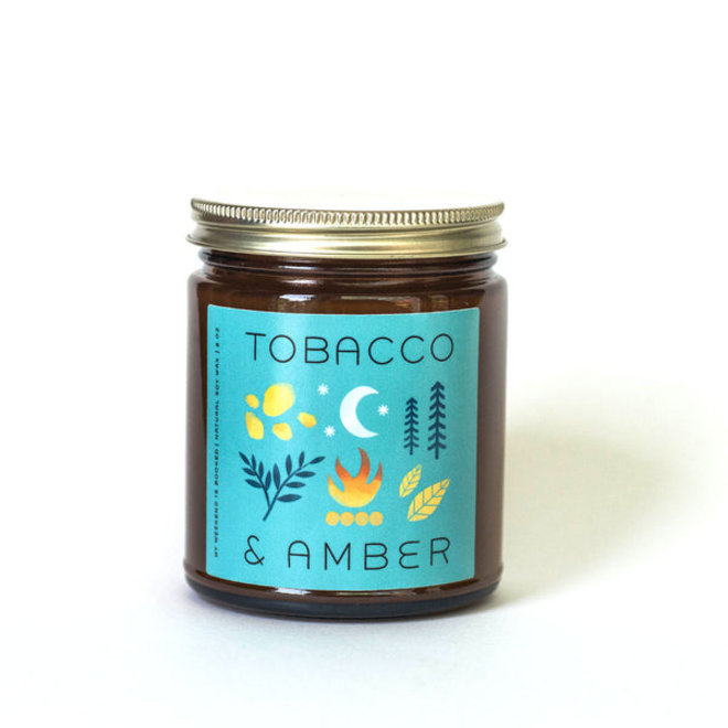 TOBACCO + AMBER SOY CANDLE