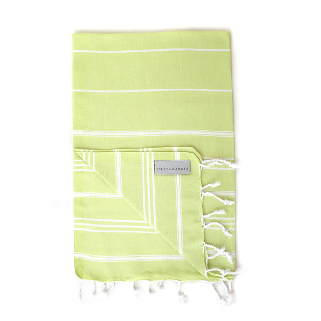 MARIN SMALL TOWEL - LIME GREEN