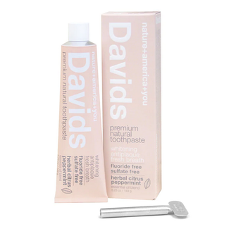 Davids PREMIUM NATURAL TOOTHPASTE - HERBAL CITRUS PEPPERMINT