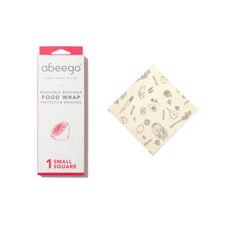 Abeego Small Square Reusable Beeswax Wrap