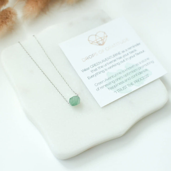 Green Aventurine Gemstone Necklace