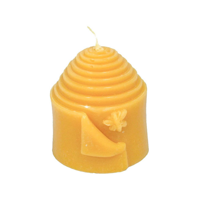 Peek-a-Bee Natural Beeswax Candle