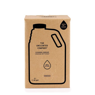 The Unscented Company CLEANING VINEGAR (12%) 4L REFILL BOX