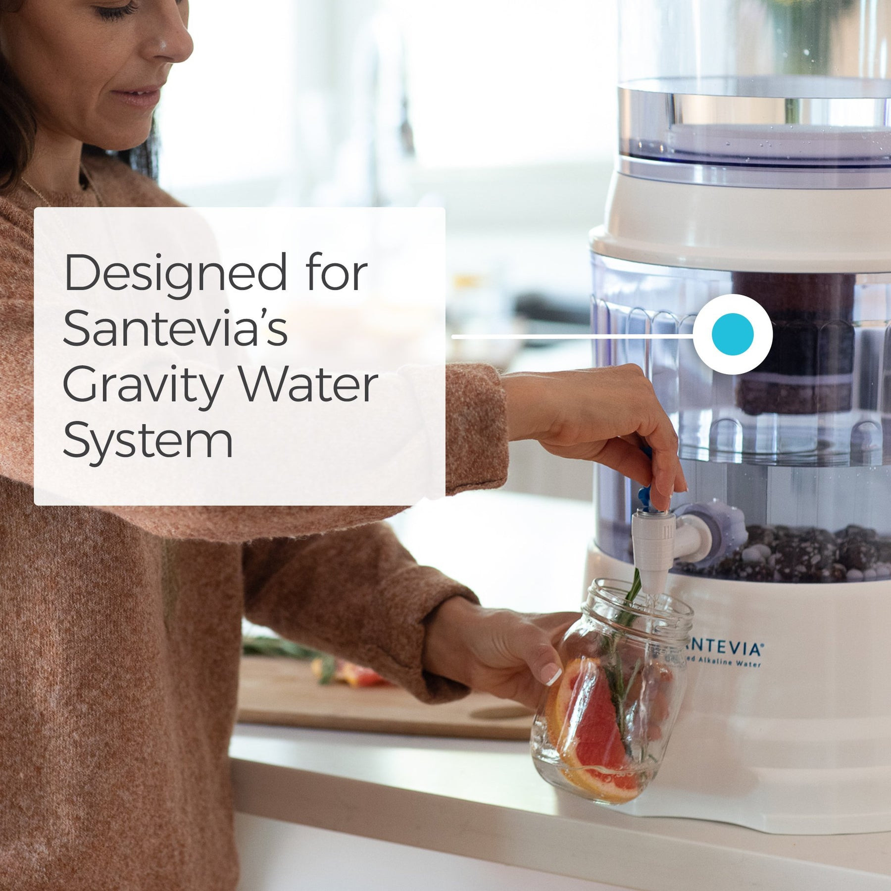 Gravity Water System Flouride Filter Carbon Environmental Boutique