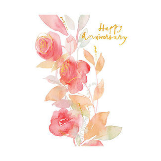 WATERCOLOUR FLORAL CARD