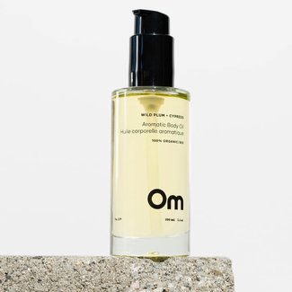 Om Organics Wild Plum + Cypress Aromatic Body Oil