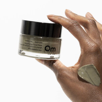 Om Organics Charcoal + Matcha Detoxifying Face Mask