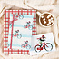 Penguin Bike Holiday Eco Wrapping Paper