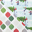 Penguin Tree Holiday Eco Wrapping Paper