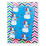Snowman + Birdies Holiday Eco Wrapping Paper