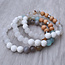 Ocean Dreams White Lava Stone Diffuser Bracelet