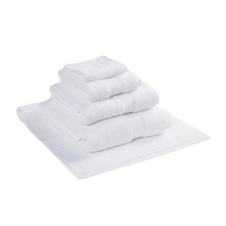 White Organic Bath Towels