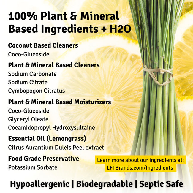 Lemongrass All Purpose Cleaner Carbon Environmental Boutique