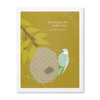 Compendium Everything In The World - New Home Card