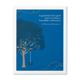 Compendium Good Head and Heart - Father's Day Card
