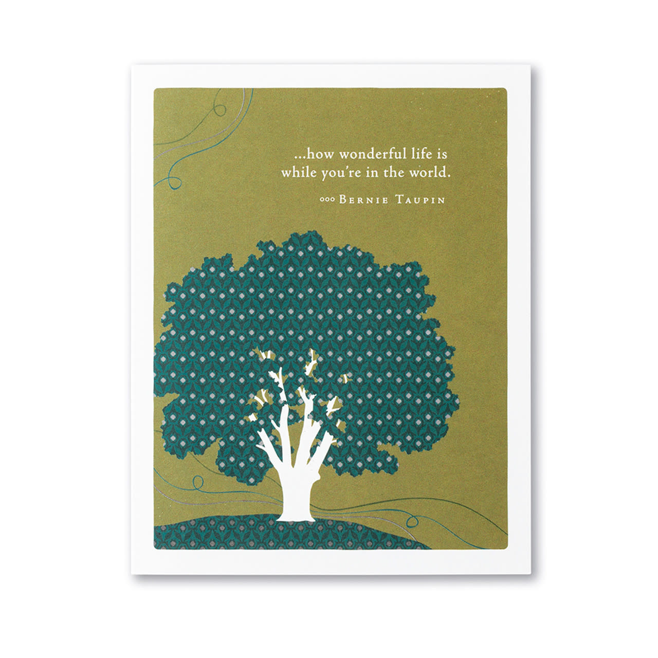 How Wonderful Life Is Card Carbon Environmental Boutique