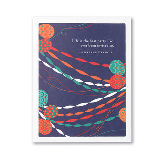 Compendium The Best Party - Birthday Card