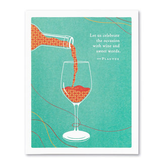 Compendium Let Us Celebrate - Birthday Card
