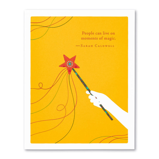 Moments of Magic  - Birthday Card