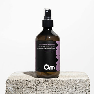 Om Organics Lavender + Lemongrass Essential Summer Spray