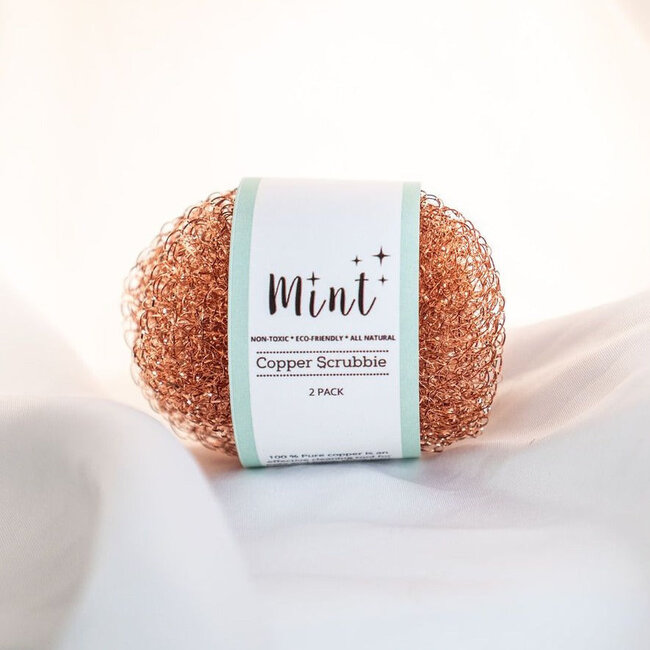 Mint Cleaning Copper Scrubbies - Carbon Boutique