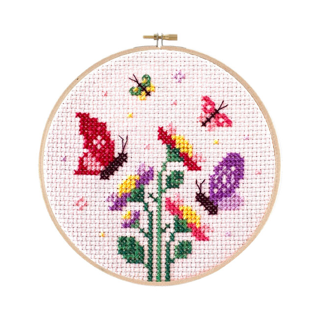 Butterfly Garden Cross Stitch Kit
