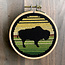 Bison Cross Stitch Kit