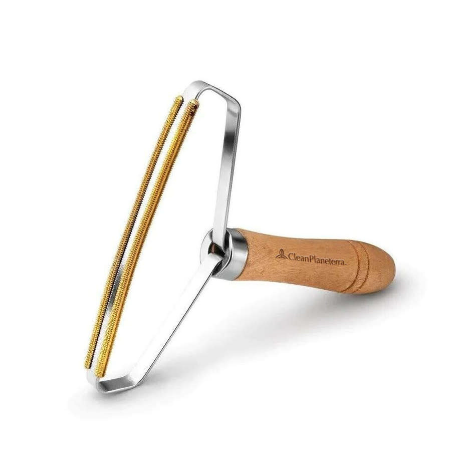 Wood Handle Lint Remover Carbon Environmental Boutique Eco Refillery + Trusted Conscious Goods