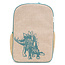 Green Stegosaurus Grade School Backpack