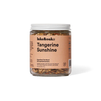 LAKE + OAK TEA CO. SUPERFOOD TEA BLEND - TANGERINE SUNSHINE