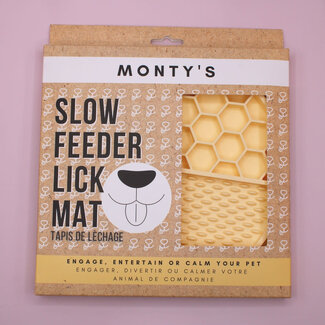 Monty's Bags Slow Feeder Lick Mat